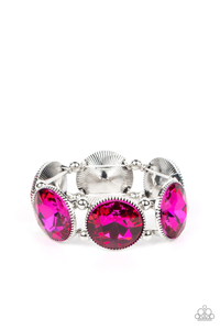 Paparazzi Powerhouse Hustle - Pink Bracelet