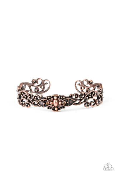 Paparazzi Victorian Vines - Copper