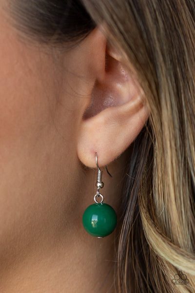 Paparazzi Poppin Popularity - Green Necklace
