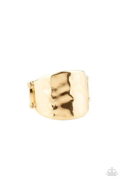 Paparazzi Check Your Reflection - Gold Ring