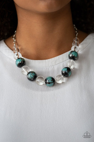 Paparazzi Torrid Tide - Blue Necklace