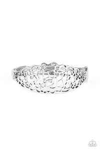 Paparazzi Airy Asymmetry - Silver Bracelet