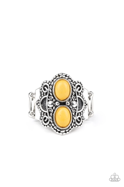Paparazzi Eco Essence - Yellow Ring