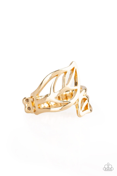 Paparazzi LEAF It All Behind - Gold