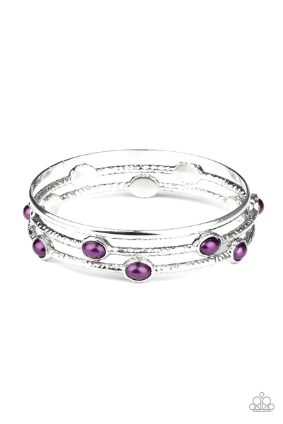 Paparazzi Bangle Belle - Purple Bracelet