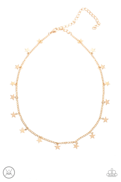 Paparazzi Starry Skies - Gold Necklace