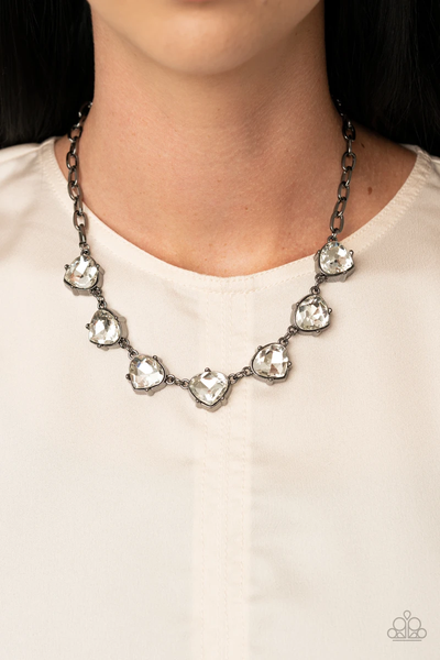 Paparazzi Star Quality Sparkle -  Black Necklace