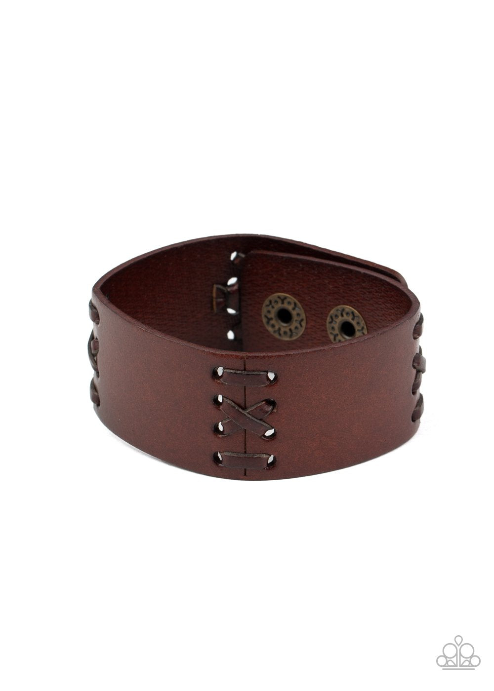 Paparazzi Batters Up - Brown Bracelet