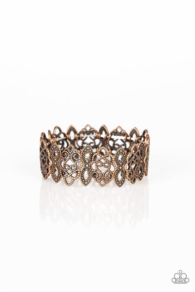 Paparazzi When Yin Met Yang - Copper Bracelet