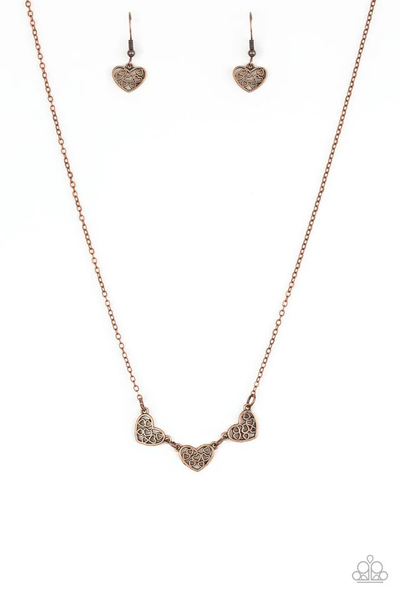Paparazzi Another Love Story - Copper Necklace