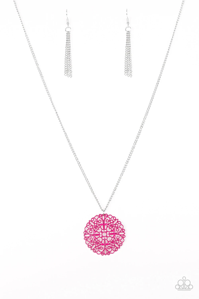 Paparazzi Midsummer Musical - Pink Necklace