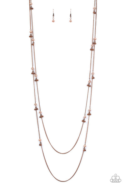 Paparazzi Ultrawealthy - Copper Necklace