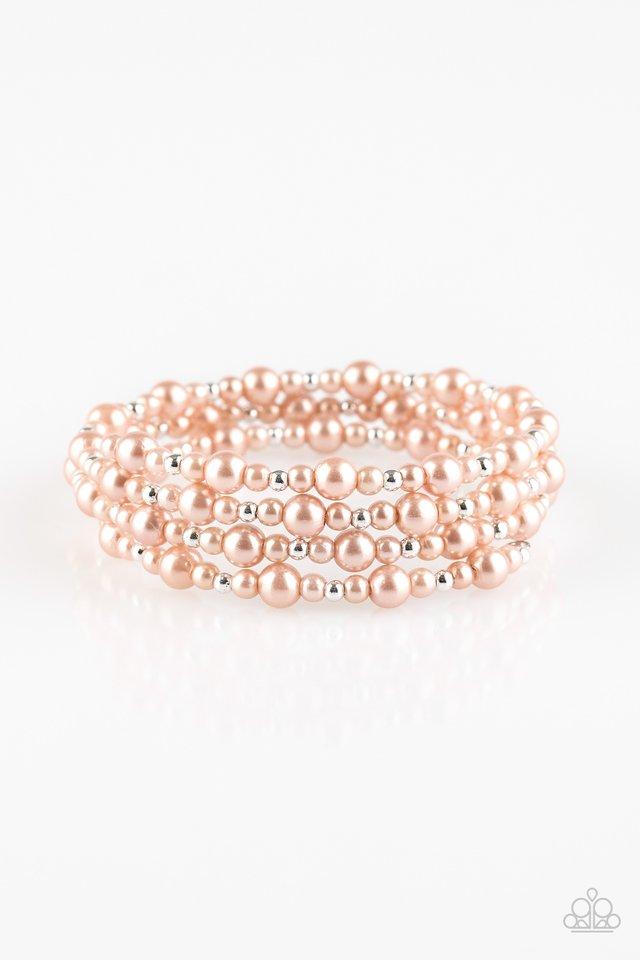 Paparazzi Classic Confidence - Brown Bracelet