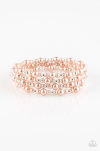 Paparazzi Classic Confidence - Brown Bracelet