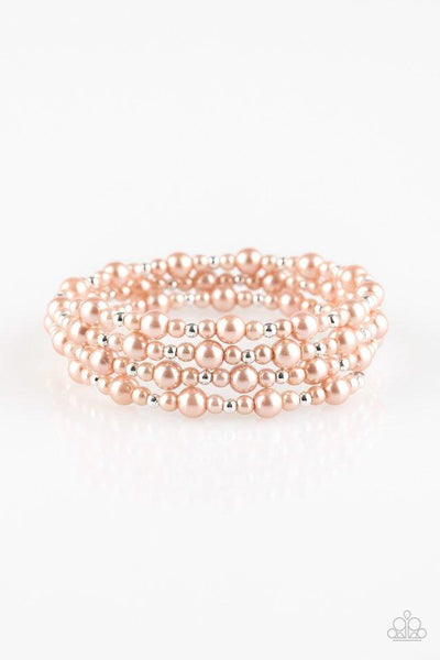 Paparazzi Classic Confidence - Brown Bracelet