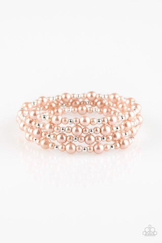 Paparazzi Classic Confidence - Brown Bracelet