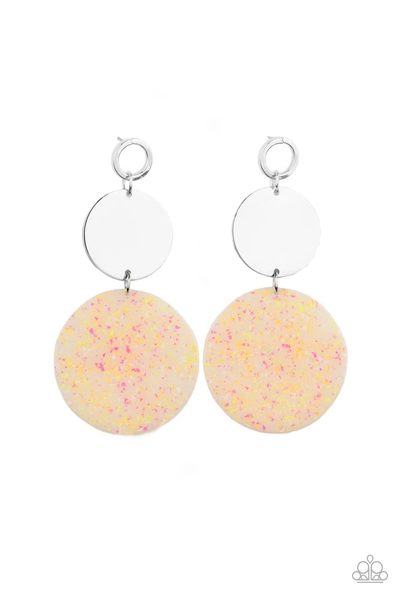 Paparazzi Beach Day Glow - Multi Earrings