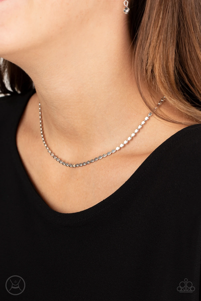 Paparazzi When in CHROME - Silver Necklace