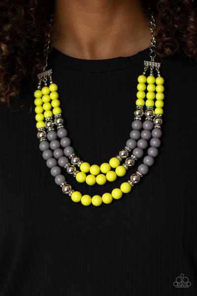 Paparazzi BEAD Your Own Drum - Yellow