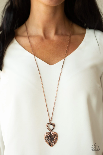 Paparazzi Garden Lovers - Copper Necklace