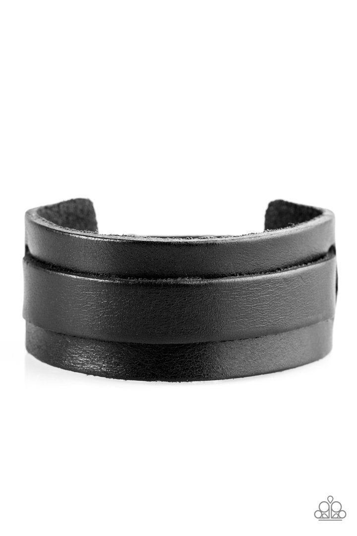 Paparazzi Bracelets Road Trip Style - Black